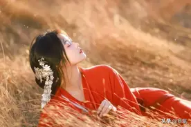 吴谨言紫衣古风大片惊艳出圈！《诗经》美人的千姿百态图片