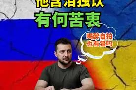 俄乌停战契机早现，为何停不下来？泽伦斯基一人饮酒醉现端倪图片
