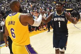 湖人鹈鹕裁判报告：詹姆斯加时赛关键上篮走步在先图片