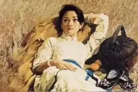 周迅早年做人体模特写真画卖出天价，这就是周公子的魅力吗？图片