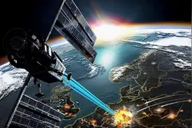 11枚东风导弹发射后，美国部署导弹预警卫星，可对弹道进行跟踪图片