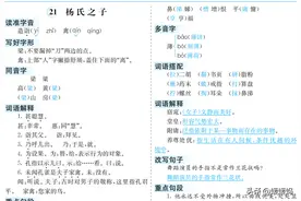 部编版语文五年级下册第八单元知识梳理及考点清单图片