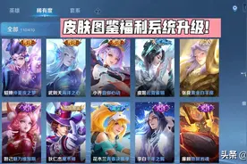 皮肤图鉴系统升级，吕布“准传说”机甲巨帅，皮肤卡使用方式详解图片