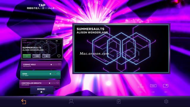 经典休闲益智游戏：俄罗斯方块Tetris Beat for Mac(原声版）