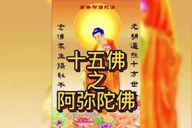 十五佛之阿弥陀佛 生肖狗和生肖猪的本命佛图片