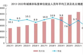 2022年城镇非私营单位就业人员年平均工资114029元图片