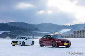 新车｜与北欧混动小生冰雪共舞，场地试驾沃尔沃S60 RECHARGE T8图片