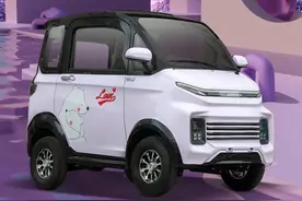 这3款好看的老年代步车，最大续航200公里，可以坐4人，带有空调图片