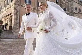 盘点2021年皇室婚礼上的婚纱，款式新颖独特，佩戴的首饰才是亮点图片