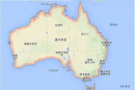 澳大利亚独占整个大陆，为何没有世界大河？图片