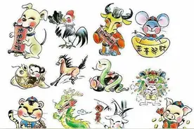 民间故事：十二属相下界图片