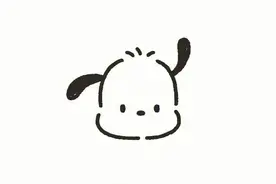 简单线条简笔画头像 小众可爱简洁干净情侣头像图片