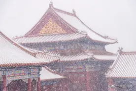 春天里，在紫禁城看一场大雪，与冬天做一个郑重的告别图片