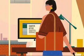 女孩子们的上班日常生活插画！每天都要美美哒图片