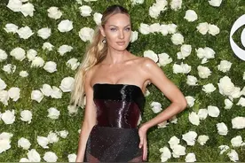 南非超级美女模特街拍图片