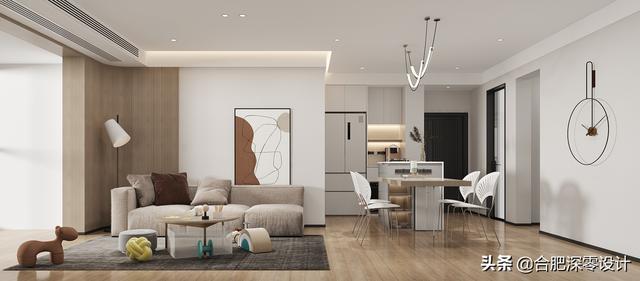 親子房設計三代同堂的125㎡，客廳無電視，兒童床在半空，好住好玩都集齊了
