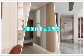 想法真不错，进门正对隔墙，同样户型3种不同方法，看谁家都喜欢图片