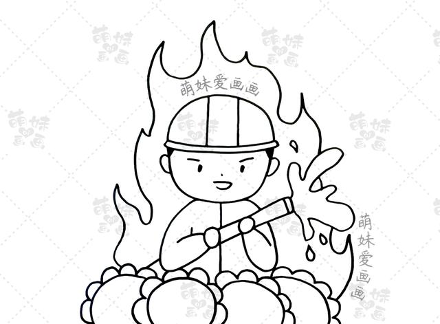 含文字内容的2022消防安全手抄报及主题画合集，简单又漂亮