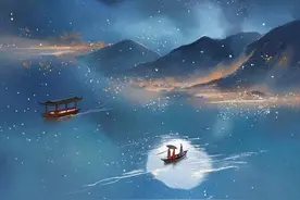 四首古诗词，写尽人生聚散匆匆：海角天涯悲凉客，风流云散各西东图片