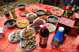 江西春节农村婚宴，16菜一汤，400元一桌，网友吐槽吃得太寒酸图片