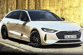 下一代奥迪A4就长这样图片