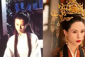 恶毒的百里皇后和善良的小龙女，27年后的李若彤，改变的只有容貌图片