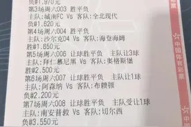 周六竞彩实单8串1推荐：百倍博单内附比分，谨慎参考图片