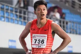 谢震业今年首秀百米轻松夺冠 创造今年世界最好成绩 梁小静一场双冠图片