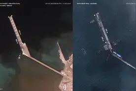 美国曝光卫星照，中国海外又建海军基地？图片