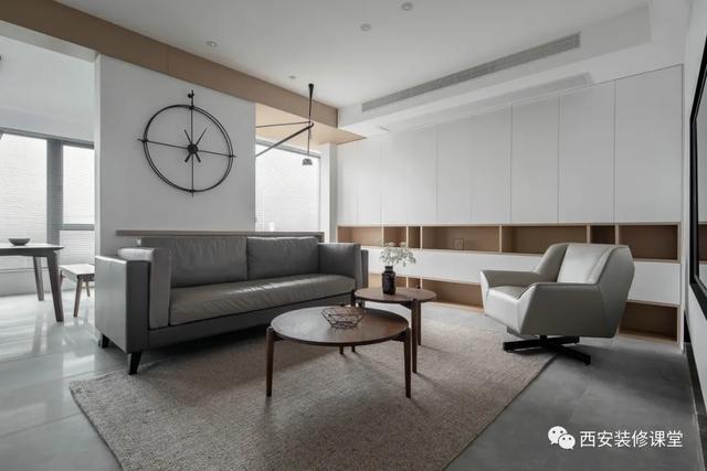 130㎡四室变两室,还有书房和储物间