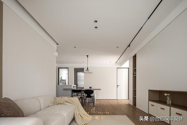親子房設計三代同堂的125㎡，客廳無電視，兒童床在半空，好住好玩都集齊了