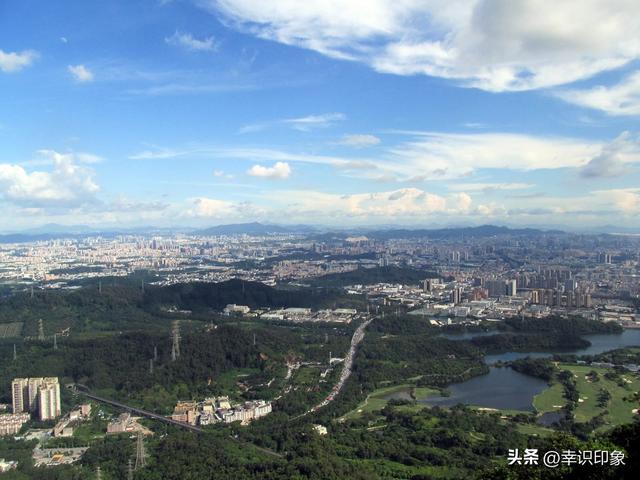 行摄：东莞长安莲花山顶拍摄大美东莞