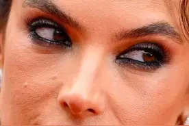 戛纳电影节明星高清特写：毛孔粗大脸下垂，最后一位牙齿黑舌苔黄图片