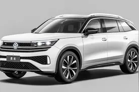 大众全新5座SUV发布！比途锐还大图片