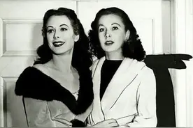 费雯丽和海蒂拉玛：神似双胞胎，美得不相上下，在爱情里也一样苦图片