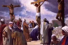 耶稣受难之殉难十字架图片