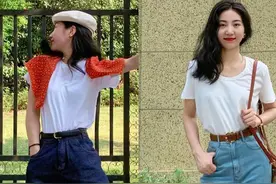 今年T恤也开始内卷起来！这3款“夏T恤”必不可少，时髦又显瘦图片