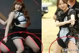 看脸90斤，看腿150斤，这7位女星小脸配粗腿，身材太不协调图片