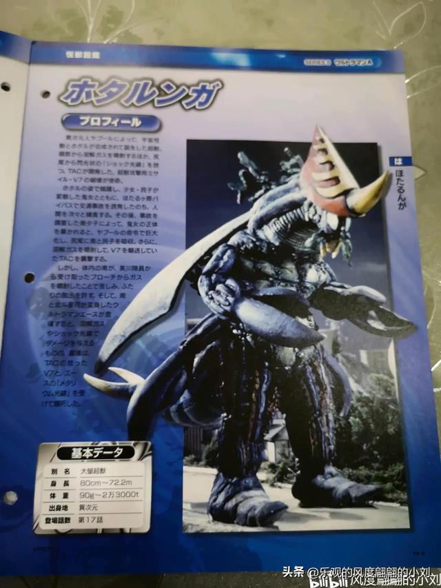 艾斯奥特曼怪兽图鉴