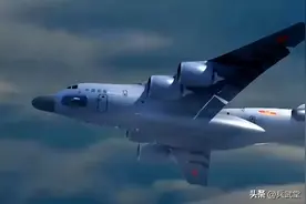 运20平台的大型电战机亮相？机头部分有鼓包，运30更注重前线起降图片