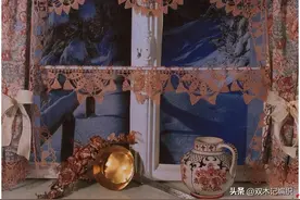 钩针编织的秀美小窗帘饰品，附图解图片