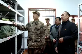 省军区司令员王文清深入安定区调研图片