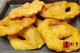 炸油饼有小窍门，教你一个老方法，蓬松绵软，好吃不油腻，真好吃图片