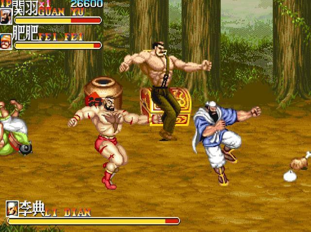 实锤了，街机游戏《三国志》所有招式都是抄袭的，当年还真没注意