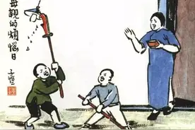 母亲节看看国画里的母与子图片