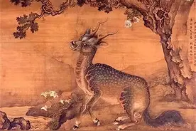 郑和下西洋带回一只麒麟，唬得朱棣亲自迎接，如今动物园随处可见图片