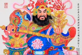 财神爷赵公明三妹妹云霄、琼霄、碧霄娘娘在同盟被封神的神话传说图片
