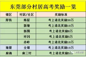 考上清北，广东的村里奖励多少钱？最高奖励1000万！你羡慕了吗？图片