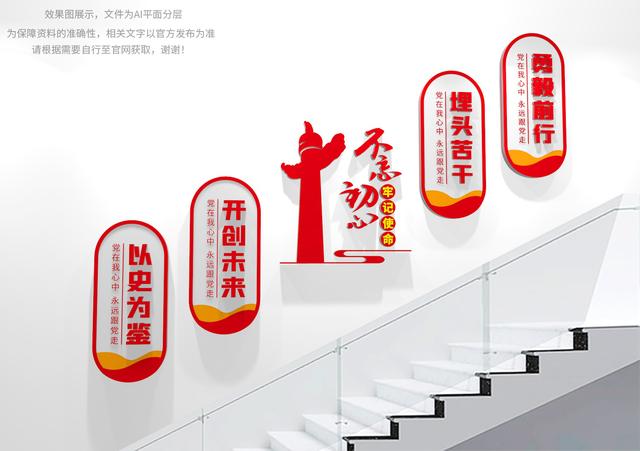 【党建标语】2022最新党建标语文化墙设计