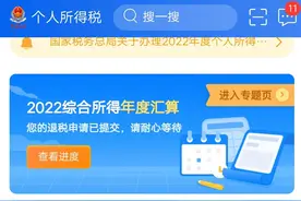 往年个人所得税也是可以退税的图片